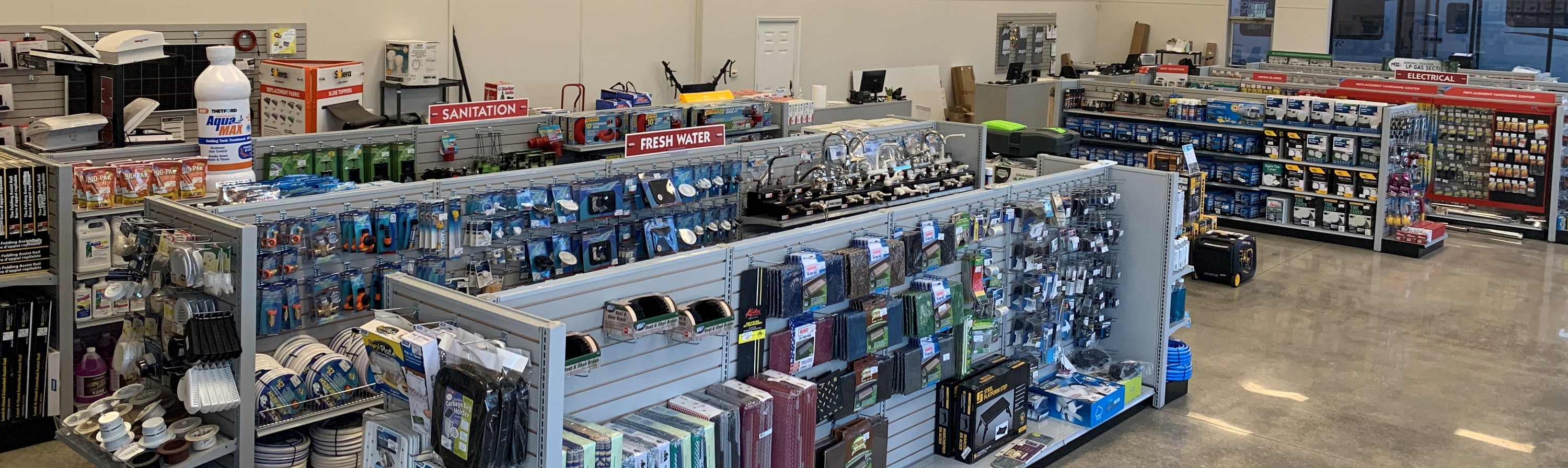 Parts Department Kline's RV Warren Michigan